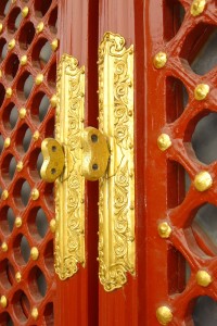 Chinese doors